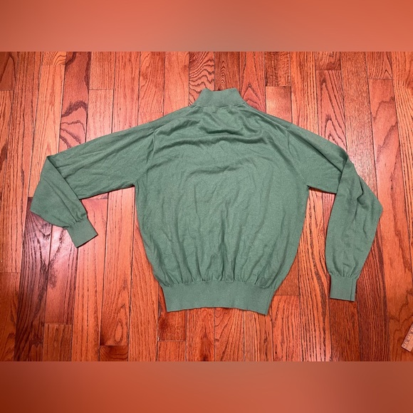 Masters Peter Millar Quarter Zip Sweater Sweatshirt Golf‎ Medium Cashmere Blend - Picture 6 of 7